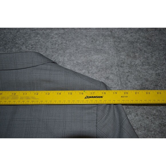 Indochino 100% Wool Grey plaid Sports Coat blazer suit jacket Sz 42 - Excellent‎ - Picture 15 of 16